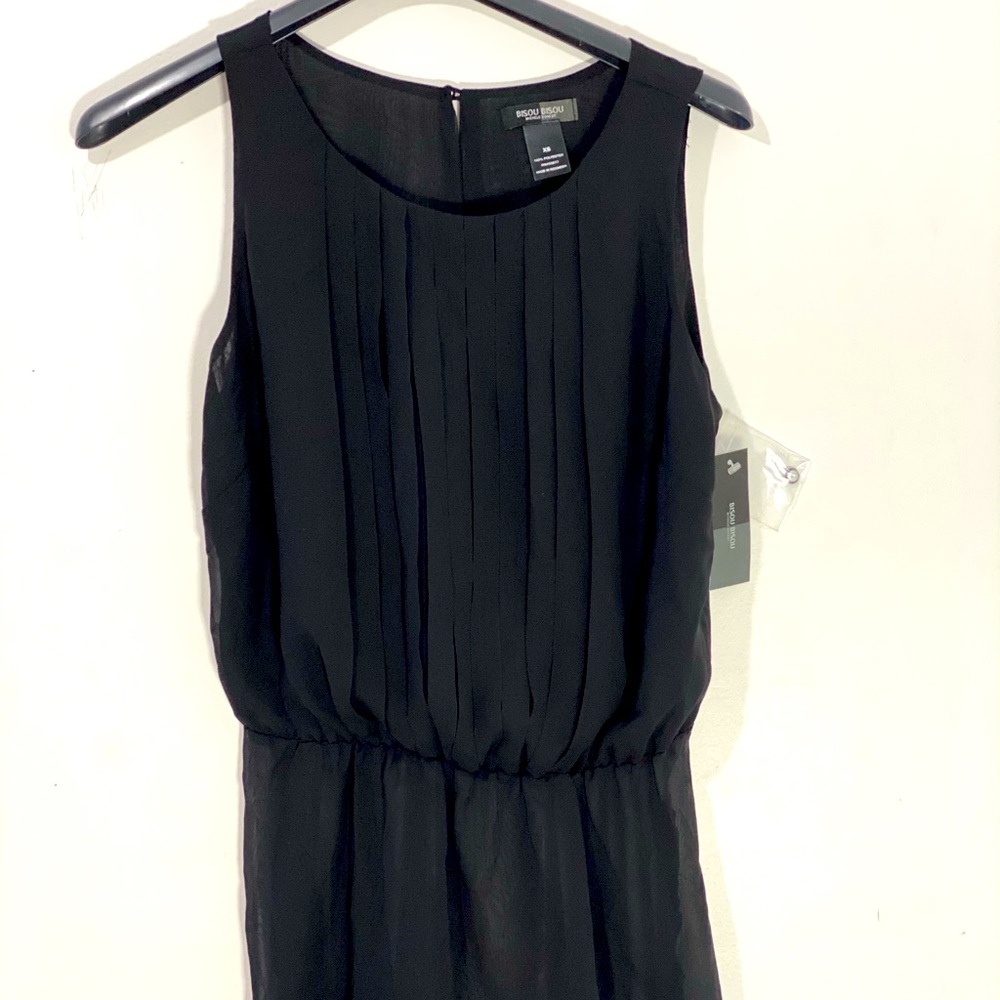 Comfy black romper by Bisou bisou XS